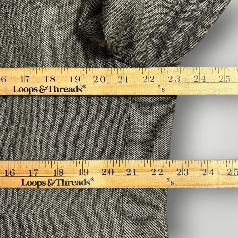 VNG ORVIS Men Blazer Sport Coat Two Button Casual Jacket 44R SILK Gray